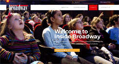 Desktop Screenshot of insidebroadway.org